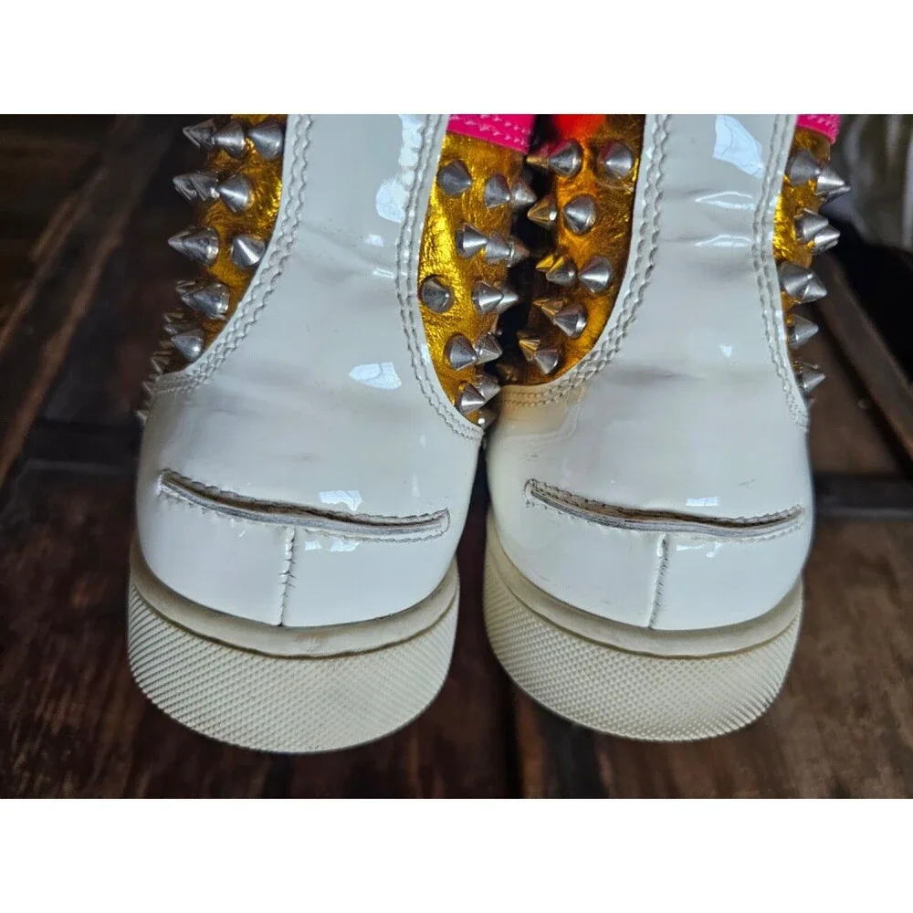 CHRISTIAN LOUBOUTIN spikes SNEAKERS - Size 42.5